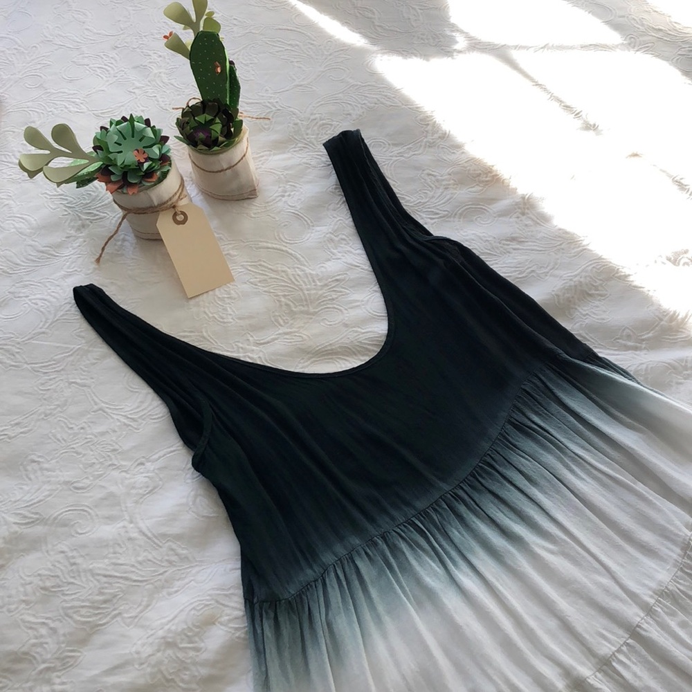 ANGL Ombré Navy to White Dress